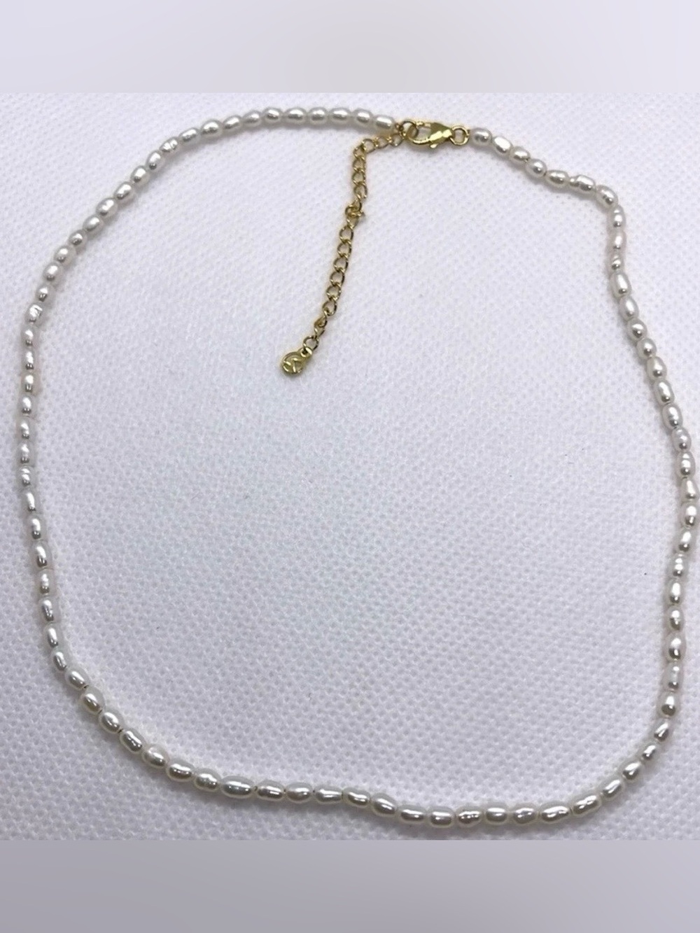 Mejuri Tiny Pearl Necklace